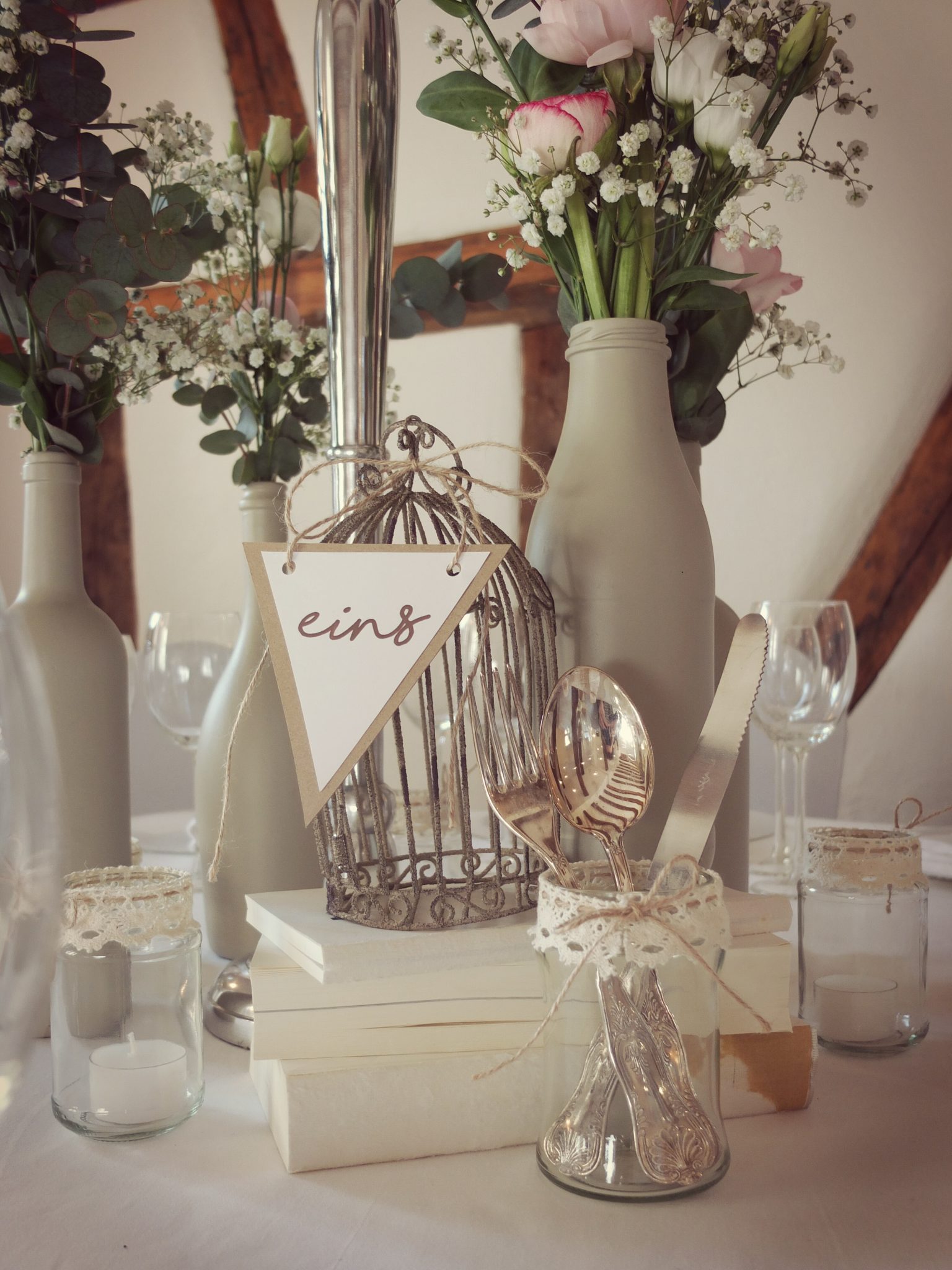 Windlicht Aus Glas & Metall – Shabby Chic Vintage Deko, Zum Hängen Oder Stellen, Ca. 17 Cm Hoch