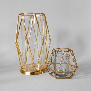 Teelichthalter geometrisch II
