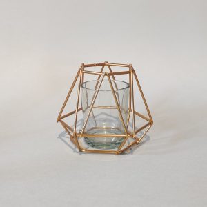 Teelichthalter geometrisch II