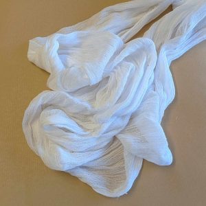 Tischläufer „Gauze“, weiß
